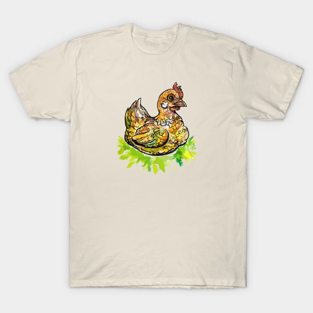 Hen's Nest T-Shirt by artfulfreddy